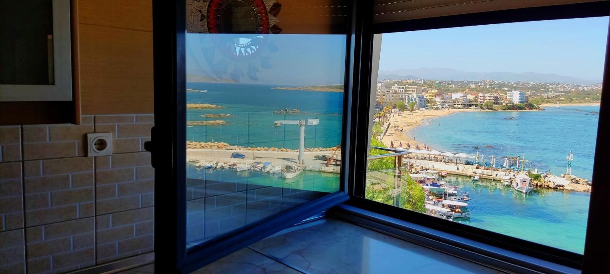 Panoramic Sea View Apartment Chania  Exterior photo