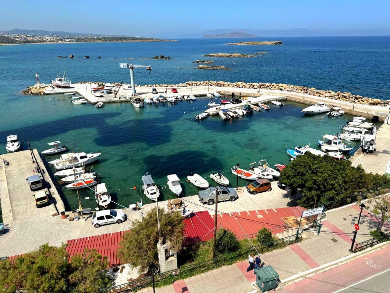 Panoramic Sea View Apartment Chania  Exterior photo